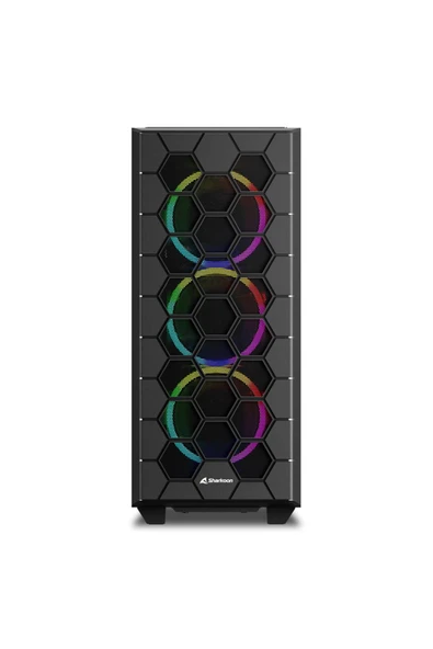 SHARKOON RGB HEX BK ATX PC Kasası - 2