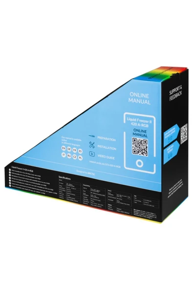 Arctic Liquid Freezer Iı - 420 A-rgb Intel / Amd Uyumlu, 420mm Radyatörlü, 3x14cm P14 Pwm Fanlı - 2