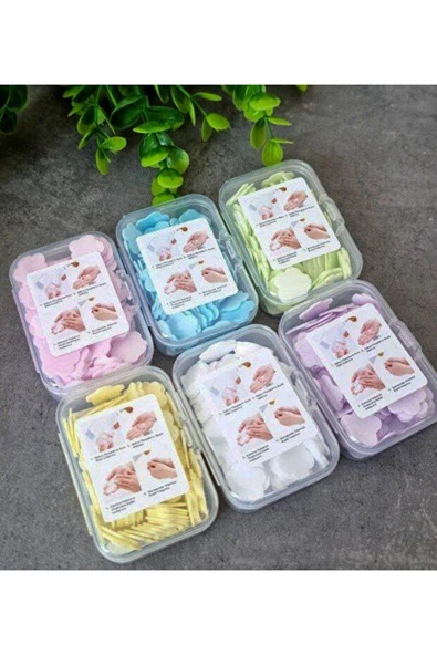 Temizlik sihirli sabun kokulu, Çiçek model, 6 kutu ürün görseli 1