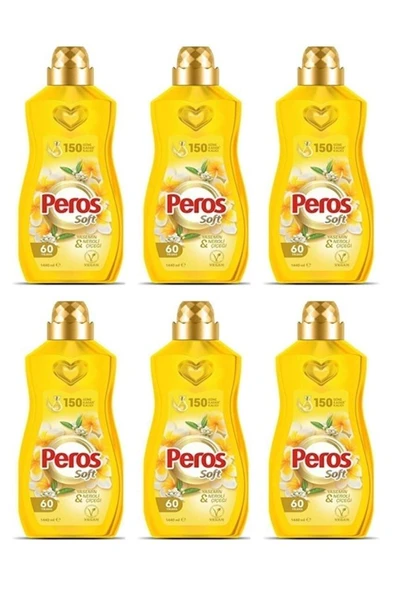 Peros 1440 ml Çamaşır Yumuşatıcı Yasemin Çiçeği Ve Neroli(1440 ML X 6'LI/6 ADET) - 2