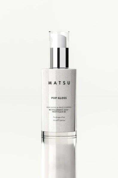 Matsu Pop Gloss Işıltı ve Elektriklenme Karşıtı Jel Serum 8D Hyaluronik Asit & B5 Vitamini