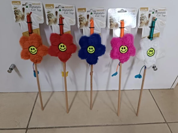 Royalist kedi oltası Matatabili Zilli 42 cm sap ürün görseli 1