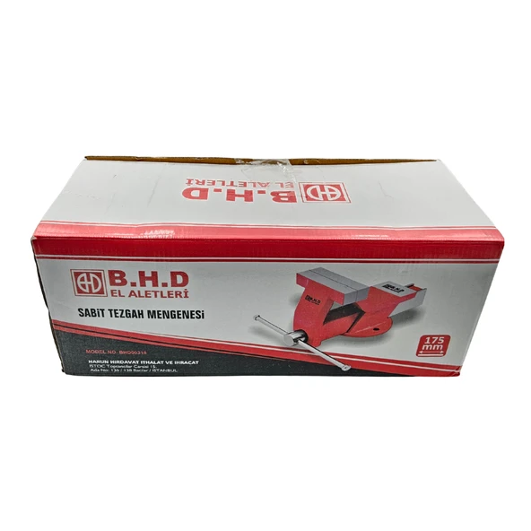 Fixonic B.H.D BHD00348 175mm Sabit Tezgah Mengene - Resim 6