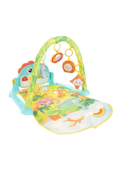 Piyanolu Dinozor Oyun Halısı ürün görseli