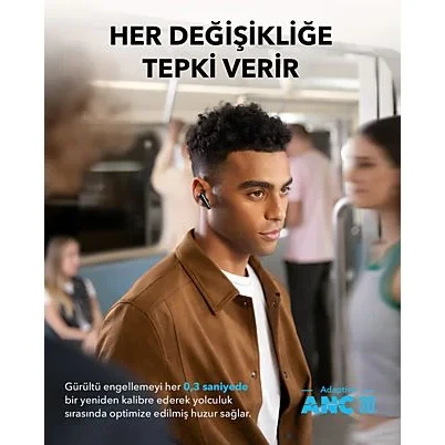 Anker SoundCore Liberty 4 Pro ANC TWS Siyah Kulak İçi Bluetooth Kulaklık - 3
