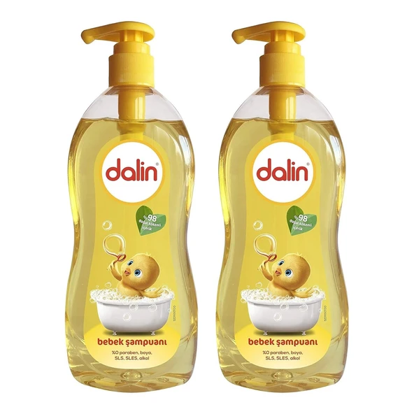 Dalin Bebek Şampuanı 500 ml x 2 Adet - 1