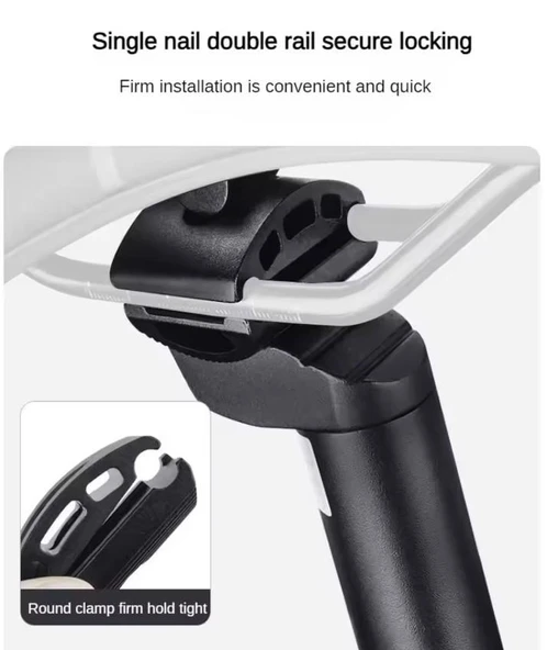 XBYC 679 Wake Sele Borusu 27.2mm çap x 35cm uzunluk Hafif Renkli Bisiklet Koltuk Borusu Mavi Renk - Resim 6