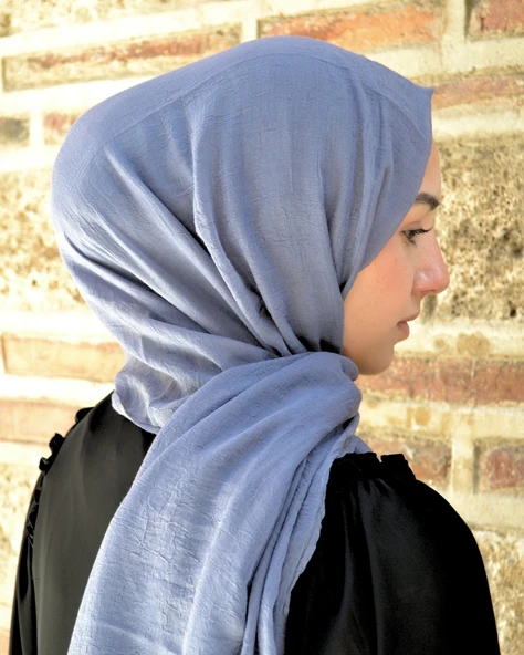 Konfor Bambu Şal İndigo – Tok Duruşlu, Kaymaz - Resim 2