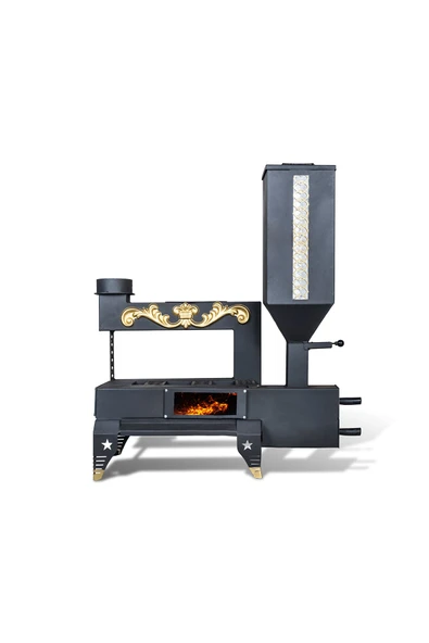 Etinova BZY-1 Yatay Büyük Z Pelet Sobası