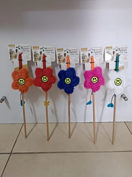 Royalist kedi oltası Matatabili Zilli 42 cm sap - Resim 2