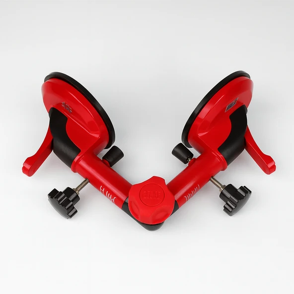 Çiftli Ayarlanabilir Vantuz Vakum Aparatı Granit Fayans Mermer Taşıma Birleştirme Hizalama Düzeltme - Resim 4