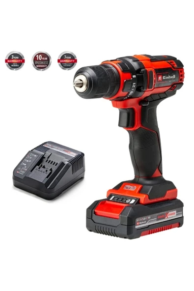 Einhell TC-CD 18/35-2 Lİ 1 Adet 1.5AH Akülü Vidalama 4514255 - Resim 2