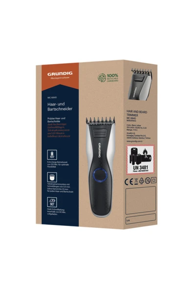 Grundig MC 6840 Sakal ve Saç Kesme Makinesi - 5
