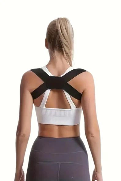 Yönlendirilebilir Sırt Duruş Antrenörü – Görünmez Duruş Destek Kayışı, Omuz ve Sırt Desteği, Yetişkinler İçin - Resim 2