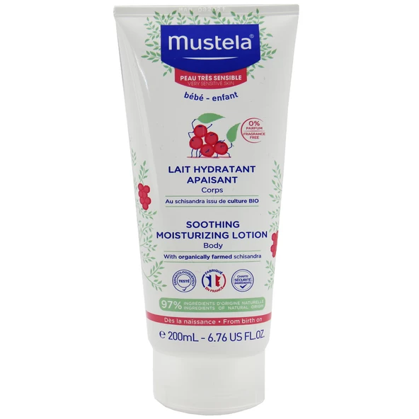 Mustela Çok Hassas Ciltler İçin Nemlendirici Vücut Losyonu 200 ml