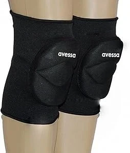 Avessa VD-100 Voleybol Dizliği Sağ ve Sol Siyah - 2