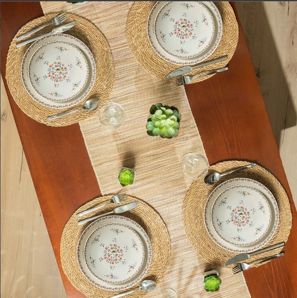 Güral Porselen Flow Premium 24 Parça Yemek Takımı - 6