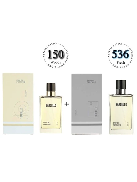 150 + 536 Kadın / Erkek Parfüm Edp 50 ml Woody / Fresh - Mnms150536 ürün görseli