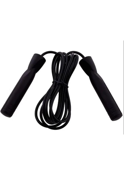 Avessa ZB-217 Sünger Saplı Rulmanlı Atlama İpi 2.74 Metre Siyah