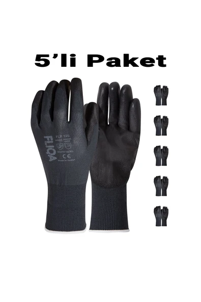 FLP-120 PU Hassas Montaj İş Eldiveni 5'li Paket ürün görseli