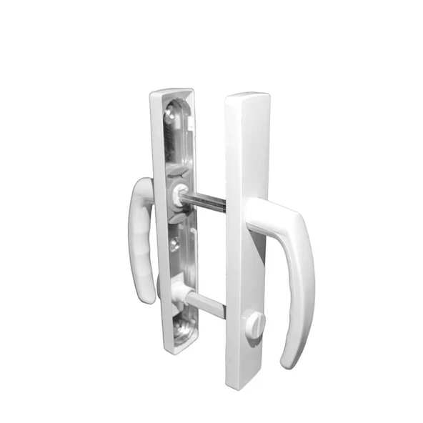 Plastik Wc Banyo Kapı Kolu Tutamağı İçi Metal Plastik Tutma Kol Sağa Sola Uyumlu 1 Çift ürün görseli