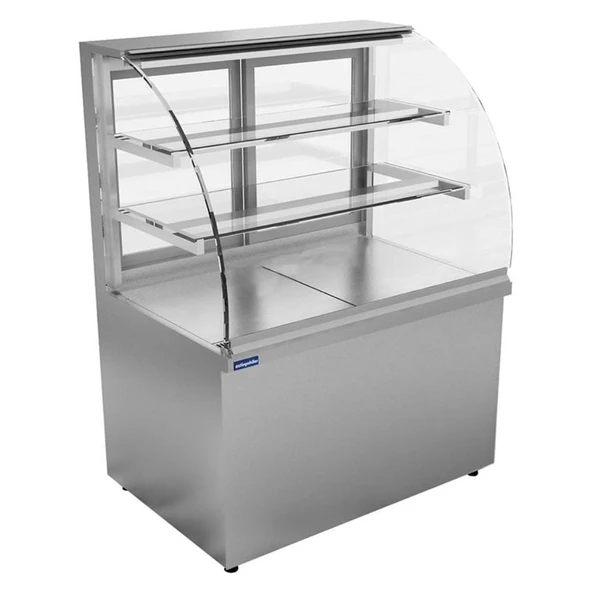 Öztiryakiler Etd-11n12 Bombe Camlı Nötr Teşhir Dolabı, 290 Lt, 120x70x135 Cm - 1