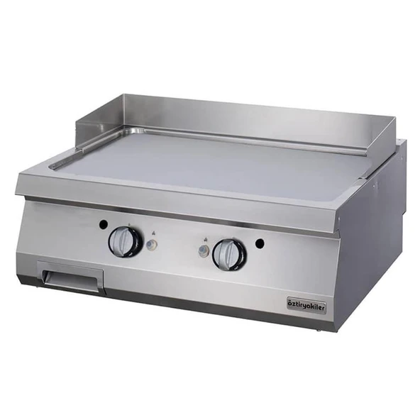 Öztiryakiler Gazlı Grill Plate, Düz, 80x70x30 Cm, Krom Kaplı, Ogg 8070 - 1