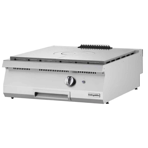 Öztiryakiler 700 Seri Setüstü Ocak, Kapalı, Döküm, Gazlı,70x80x30 Cm,Osog 8070 C - Resim 1