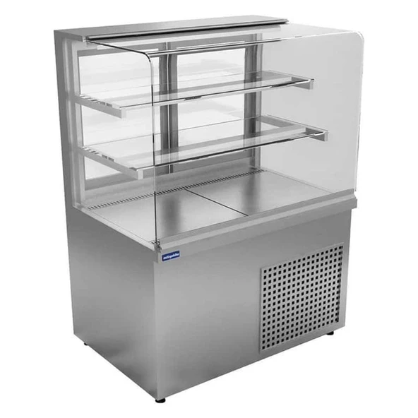 Öztiryakiler Düz Camlı Sıcak Teşhir Dolabı, 240 Lt, 100x70x135 Cm ürün görseli