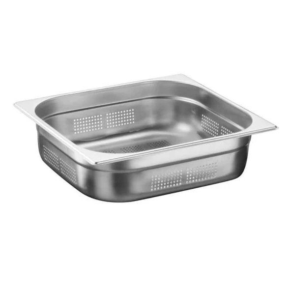 Öztiryakiler Delikli Gastronom Küvet, 20 Cm, Gnp 2/3 - 1