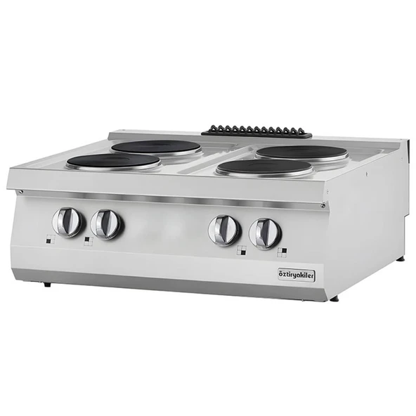 Öztiryakiler Set Üstü Elektrikli Ocak, Dörtlü, 80x70x30 Cm, Osoe 8070 ürün görseli