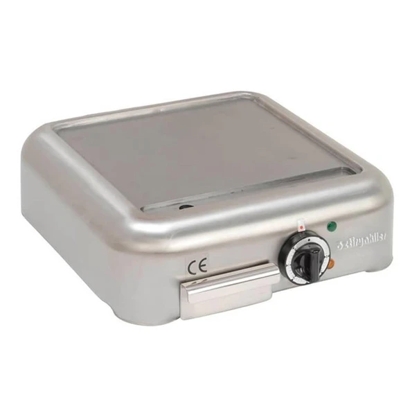 Öztiryakiler Elektrikli Grill Plate,Tekli,Düz,Compact Serisi,40x40 Cm, Ocge 4040 - Resim 1