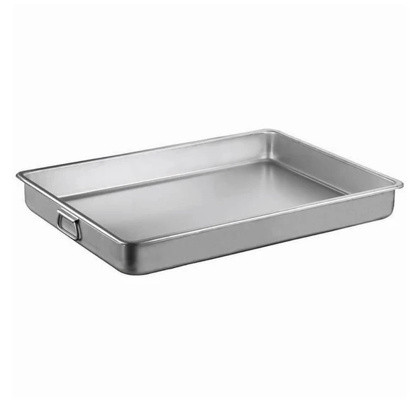 Öztiryakiler Pres Baskılı Tepsi, Kapaksız, 0.80 Mm, Saplı, 50x70x10 Cm - 1