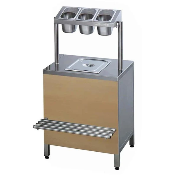 Öztiryakiler Küver Ünitesi Takımı, Standlı, Ahşap Kaplı, 70x70 Cm ürün görseli