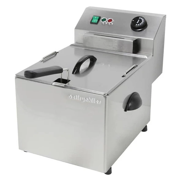 Öztiryakiler Elektrikli Fritöz, Tekli, 8 Lt, 26.5x43x31 Cm, Trifaze, Of 8s - 1