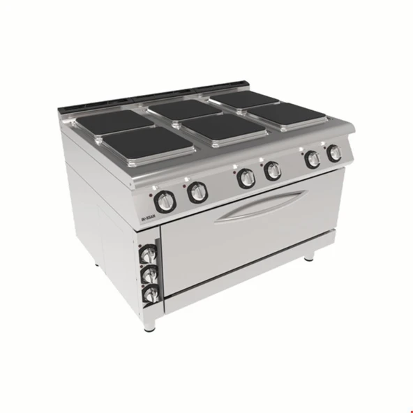 İnoksan 9ke33f - Elektrikli 1,5 Modül Fırınlı Kuzine - 1