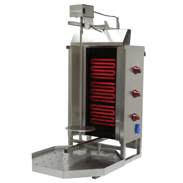 Öztiryakiler Elektrikli Döner Ocağı, Üstten Motorlu, 3 Radyanlı, Typ 3e - 1