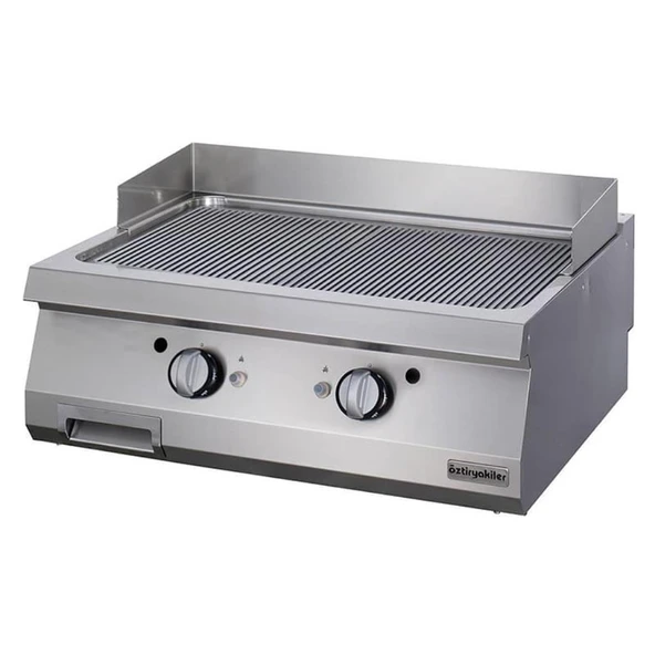 Öztiryakiler Gazlı Grill Plate, Oluklu, 80x90x30 Cm, Ogg 8090 N - 1