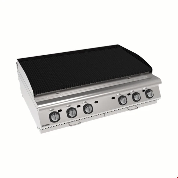 İnoksan 9lg30s 1,5 Modül Gazlı Setüstü Lavataşlı Izgara - 1