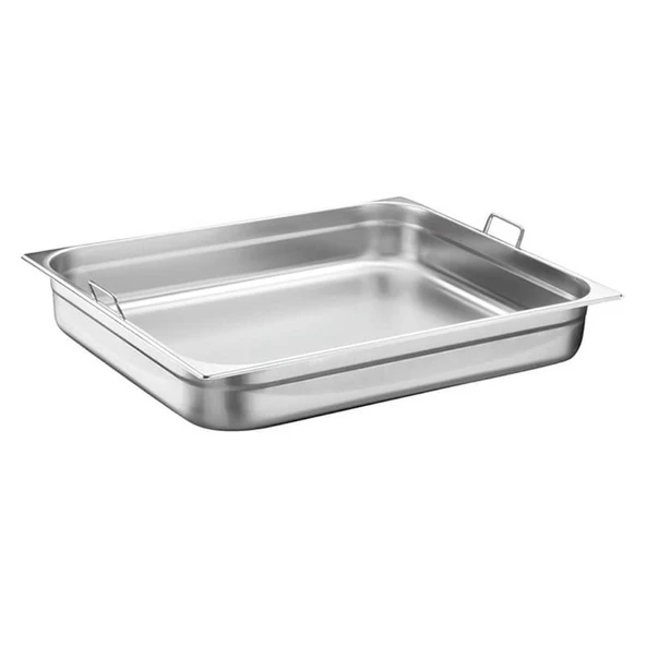 Öztiryakiler Saplı Köşe Desenli Gastronom Küvet, 15 Cm, Gn 2/1 - 1