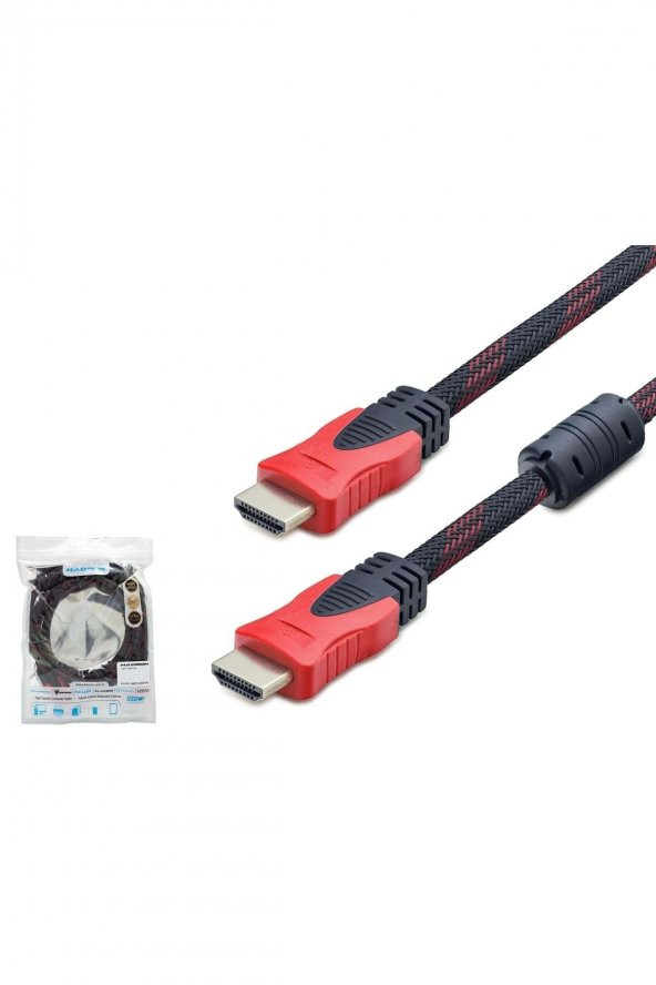 Hadron 868018601*2183Hdx2002(4011) Hdmı Kablo Örgülü 5mt - 1