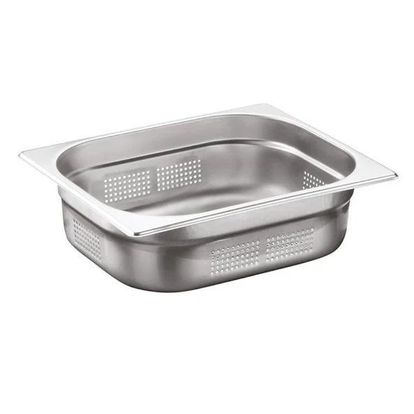 Delikli Öztiryakiler Gastronom Küvet, 15 Cm, Gnp 1/2 - 1