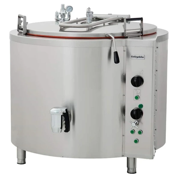 Öztiryakiler İndirekt Elektrikli Kaynatma Tenceresi, 300 Lt,Sabit Model,Oteı 300 - 1