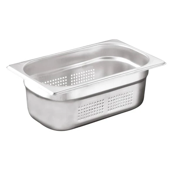Öztiryakiler Delikli Gastronom Küvet, 2 Cm, Gnp 1/4 - 1