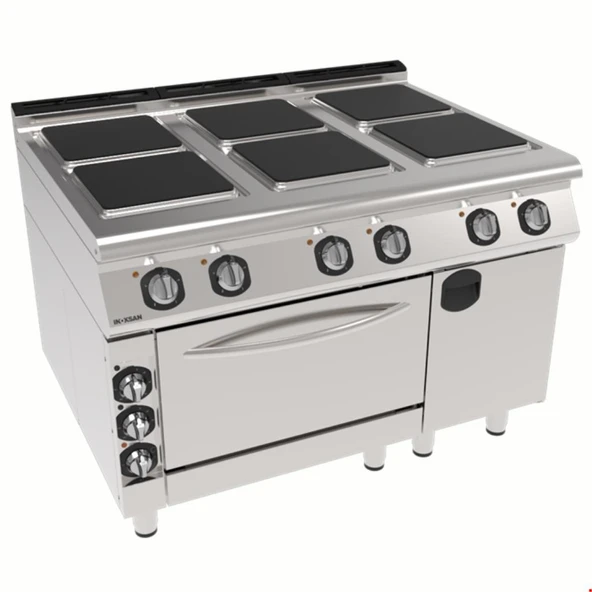 İnoksan 9ke33 - Elektrikli 1 Modül Fırın + 1/2 Modül Dolaplı Kuzine - 1