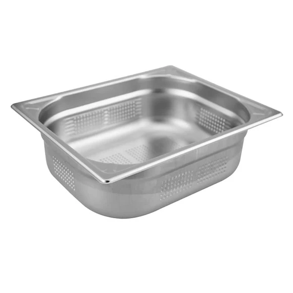 Öztiryakiler Köşe Desenli Delikli Gastronom Küvet, 4 Cm, Gnp 1/2 ürün görseli