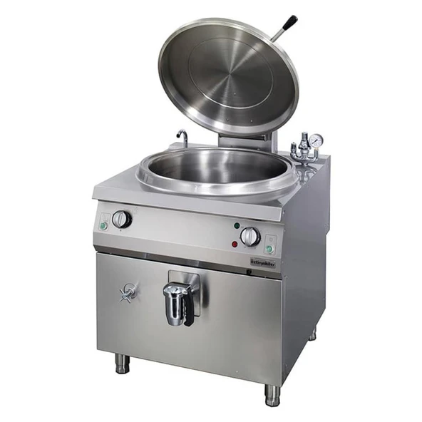 Öztiryakiler 900 Seri İndirekt Kaynatma Tenceresi, Elektrikli, 150 Lt, 80*90*85, Oteı 150 - 1