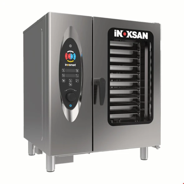 İnoksan Fbg 010 - İnosmart Gazlı Kombi Fırın Gn 1/1 10 Tepsi - Resim 2