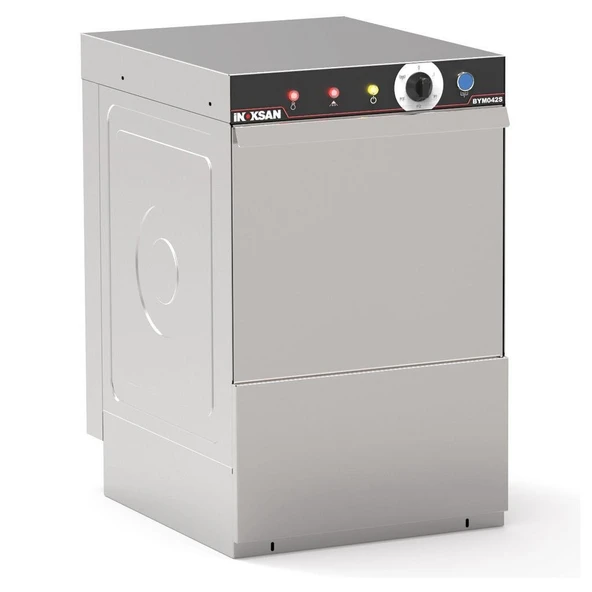 İnoksan INO-BYM042ST Setaltı Bardak Yıkama Makinası Tahliye Pompalı 600-800 Bardak/Saat - 1
