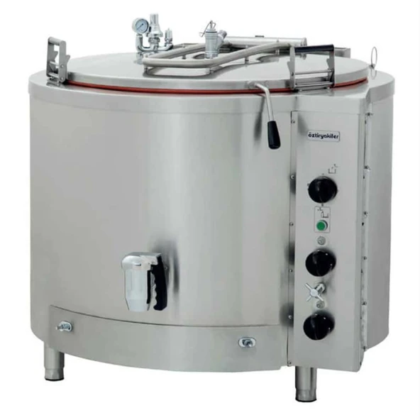 Öztiryakiler İndirekt Gazlı Kaynatma Tenceresi, 300 Lt, Sabit Model, Otgı 300 - 1